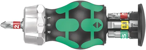 WERA Kraftform Kompakt Stubby se zásobníkem RA 1 / 6 dílný