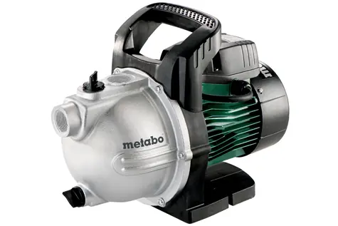 Metabo P 3300 G / Zahradní čerpadlo / 900W / Kapacita 3300 l-h / Tlak 4.5 bar / Výtlačná výška 45 m / Vnitřní závit 1