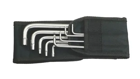 WERA 3950/9 Hex-Plus Imperial Stainless 1 Sada úhlových klíčů / palcová / nerezová ocel / 9 dílný