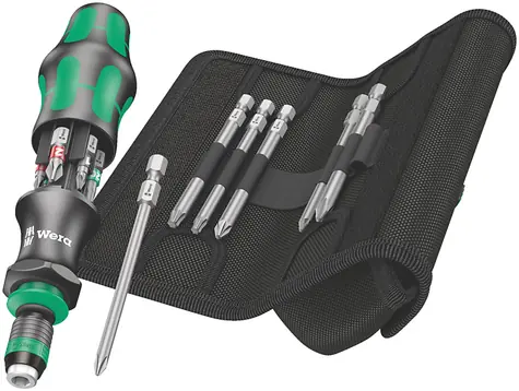 WERA Kraftform Kompakt 20 Tool Finder 2 s taškou / 13 dílný / doprodej