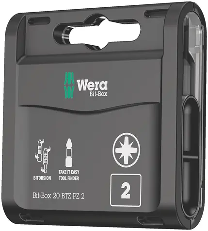 WERA Bit-Box 20 BTZ PZ / 20 dílný