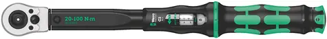 WERA Click-Torque C 2 Push R/L - nastavitelný momentový klíč pro utahování doprava a doleva / 20-100 Nm