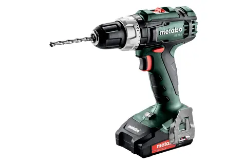 Metabo SB 18 L / Aku Příklepová vrtačka s příslušenstvím / 18V / 13mm sklíčidlo / 1800 ot-min / 27000 příklepů-min / Aku