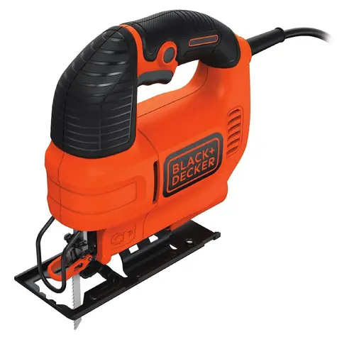 Black&Decker BDKS701EK / Přímočará pila / 520W / Zdvih 19 mm / až 3000 zdvihů-min / Hloubka řezu 70 mm