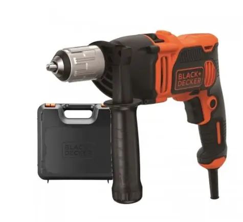 Black&Decker BEH850K / Příklepová vrtačka / 850W / 13mm sklíčidlo / 3.100 ot-min / 52.700 příklepů-min 