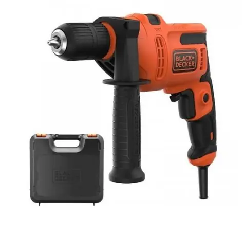 Black&Decker BEH200K / Příklepová vrtačka / 500W / 13mm sklíčidlo / 2.900 ot-min / 49.300 příklepů-min 