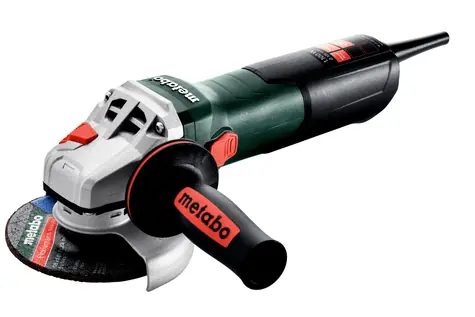 Metabo W 11-125 QUICK / Úhlová bruska / 1100W / Průměr 125 mm / 11.000 ot-min / 3.2 Nm / M14