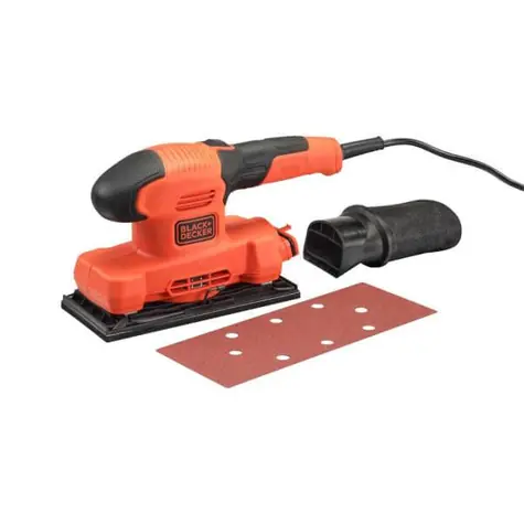 Black&Decker BEW220 / Vibrační bruska s regulací / 150W / 189 x 91 mm