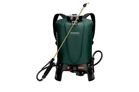 Metabo RSG 18 LTX 15 / Aku zádový postřikovač / 18V / max. objem plnění 15 L / průtok 1.9 l/min / bez aku