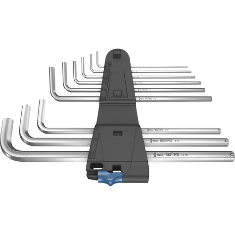 WERA 950L/9 Hex-Plus HF 1 Vánoční sada zástrčných klíčů / metrická / 9 dílů v klipu