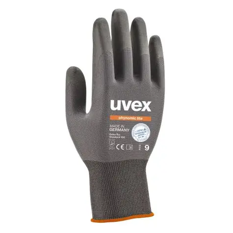 Uvex phynomic lite - vel. 8 / Ochranné rukavice / Použití - suché a mírně vlhké pracovní prostředí