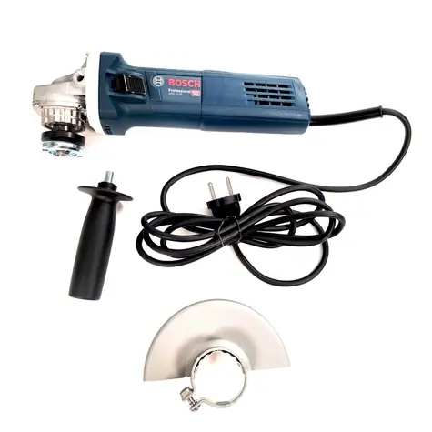 Bosch GWS 9-125 modrá / Úhlová bruska / 125mm / 900W / 11 500 ot/min / 1.9 kg / příslušenství