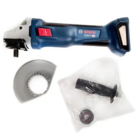 Bosch GWS 18V-10 modrá / Akumulátorová úhlová bruska / M14 / 18 V / 9 000 ot/min / 2 kg 
