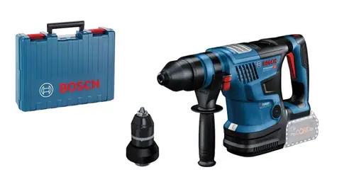 Bosch GBH 18V-34 CF Professional / Aku vrtací kladivo / SDS-Plus / 18V / 5.8J / 4.9kg / kufr / bez aku a nabíječky