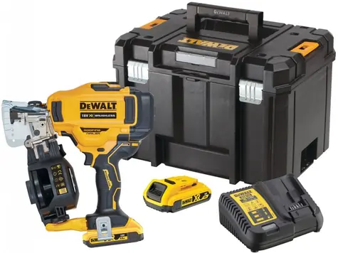 DEWALT DCN45RND2 / Aku hřebíkovačka / 18V / 2x 2Ah / Délka hřebíku: 19-45 mm