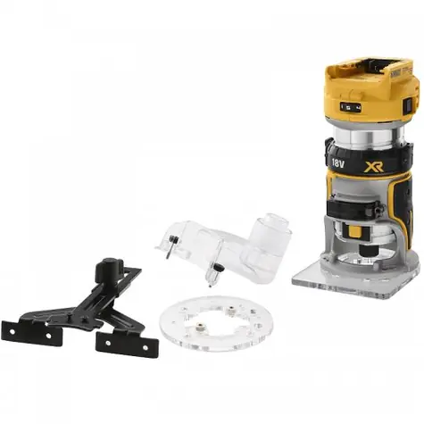 DEWALT DCW600N / Aku ohraňovací frézka / 12V / 25.500 ot-min / Upínání hřídele 6-8mm / bez Aku