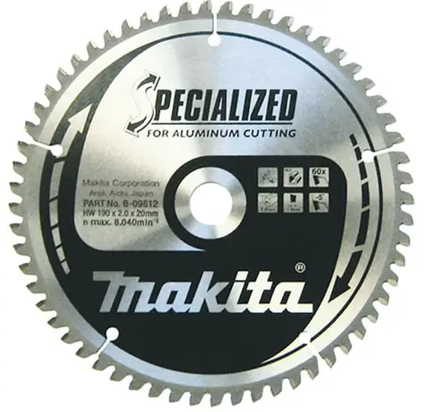 Makita E-13247 Efficut / pilový kotouč na hliník / průměr 305 x 30mm / počet zubů 81
