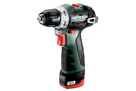 Metabo POWERMAXX BS BL / Aku vrtačka / 12V / Li-Ion / 2x 2.0Ah / 1500 ot-min / 38 Nm