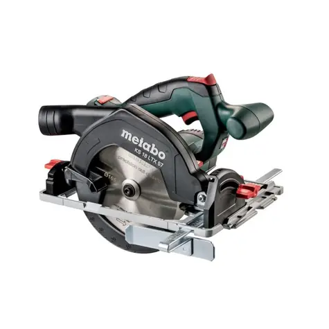 Metabo SET KS 18 LTX 57 / Aku Kotoučová pila / 18V / Průměr 165 / 4600 ot-min / Hloubka řezu 57 mm / bez Aku