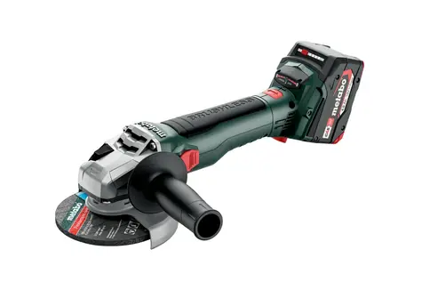 Metabo W 18 LT BL 11-125 / Aku úhlová bruska / 125mm / Li-Ion/ 18V / 2x 4.0Ah