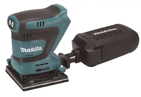 Makita DBO480Z / Aku plošná bruska / 18V /  114 x 102 mm / bez Aku 