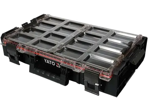 YATO YT-09180 Organizér 16 přihrádek / 585 x 387 x 131 mm