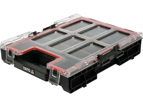 YATO YT-09182 Organizér 6 přihrádek / 263 x 363 x 77 mm