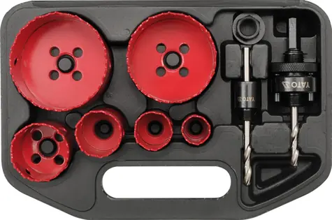 YATO YT-3380 / Sada vrtacích korunek 8 ks