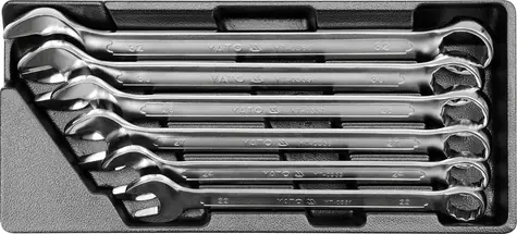 YATO YT-5532 / Vložka do zásuvky - klíče očkoploché 22-32mm / 6ks