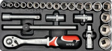 YATO YT-5537 / Vložka do zásuvky - gola sada / 24ks