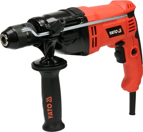 YATO YT-82037 / Vrtačka s příklepem / 850W / 2 rychlosti / až 2800 ot.-min. / 13mm / 48000 ú/min