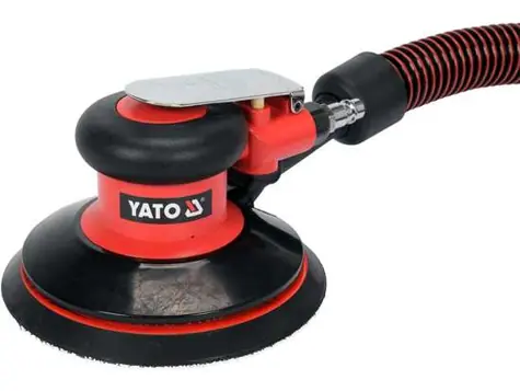 YATO YT-09738 / Bruska excentrická pneumatická  / 128 l-min / 12000 ot.-min