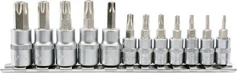 YATO YT-04332 / Bity Torx bezpečnostní sada 12 ks (CrV 6150)