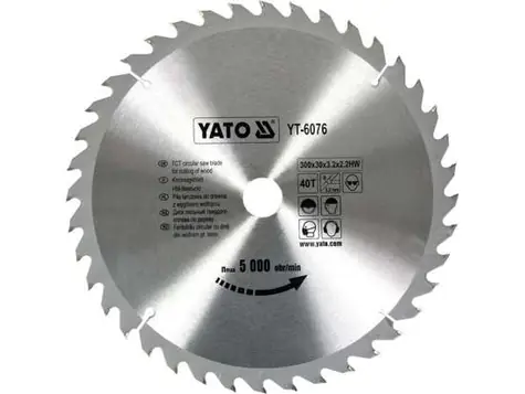 YATO YT-6076 / Řezný kotouč na ocel 48T 185x20mm