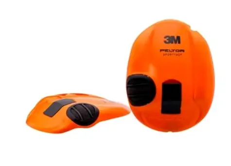 3M Peltor SportTac / mušlový chránič sluchu proti impulzním zvukům 26 dB / oranžová-zelená