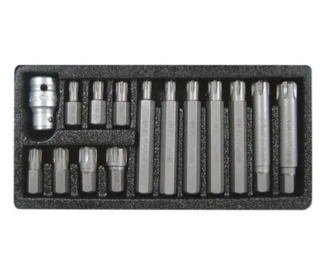 YATO YT-0419 / Sada bitů 15 ks RIBE box