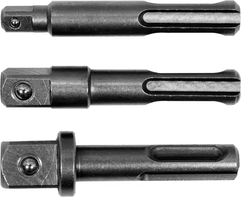 YATO YT-04686 / Sada adaptérů SDS+ 3 ks / 1/4