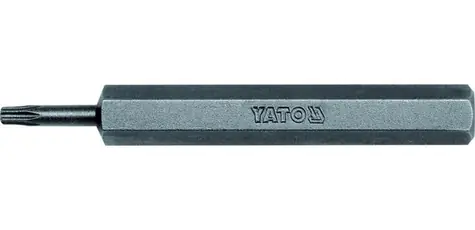 YATO YT-7951 / Bit TORX s otvorem 8 mm T10 x 70 mm / 20 ks