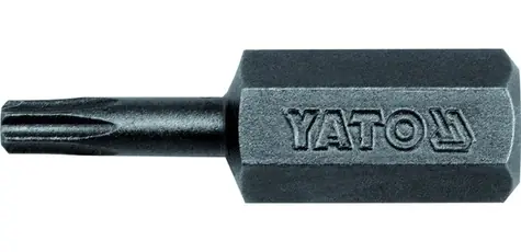 YATO YT-7909 / Bit TORX s otvorem 8 mm T15 x 30 mm / 50 ks