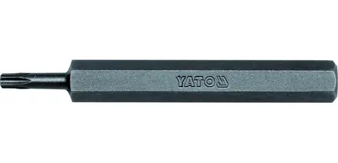 YATO YT-7952 / Bit TORX s otvorem 8 mm T15 x 70 mm / 20 ks
