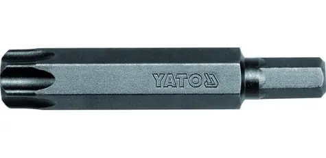 YATO YT-7961 / Bit TORX s otvorem 8 mm T60 x 70 mm / 20 ks