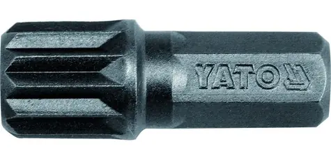 YATO YT-7933 / Bit vícezubý 8 mm M12 x 30 mm / 20 ks