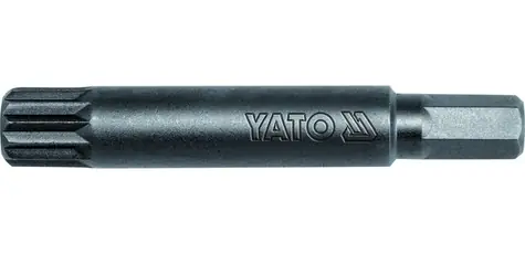 YATO YT-7975 / Bit vícezubý 8 mm M12 x 70 mm / 20 ks