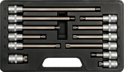 YATO YT-7753 / Bity sada 12 ks HEX / SPLINE