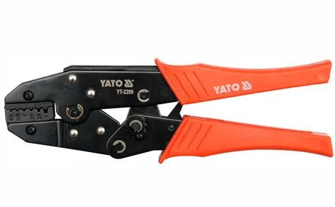 YATO YT-2299 / Kleště konektorové 230mm / 22-12(AWG) / 0.5-4.00mm2