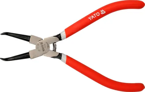 YATO YT-2139 / Kleště na ségrovky 180 mm vnitřní / ohnuté