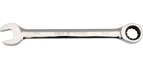 YATO YT-0189 / Klíč očkoplochý ráčnový 21 mm