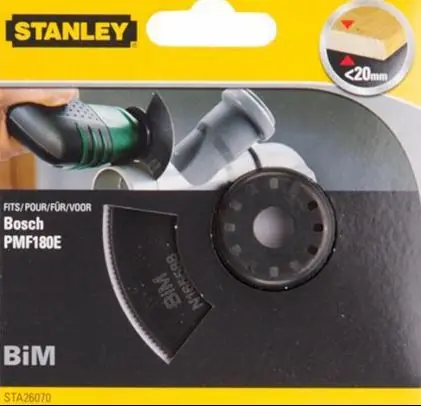Stanley 26070 / Segmentovaný pilový kotouč / BiMetal / průměr 85mm 