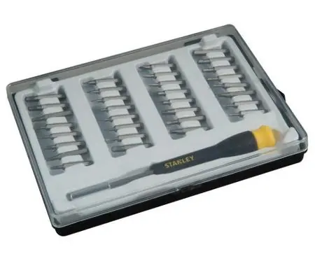 Stanley STHT0-62634 / Sada přesných šroubováků / 32 druhů