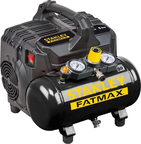 Stanley B2BL104STF564 / Bezolejový kompresor / 6L / 8 bar / 750W / tichý 
